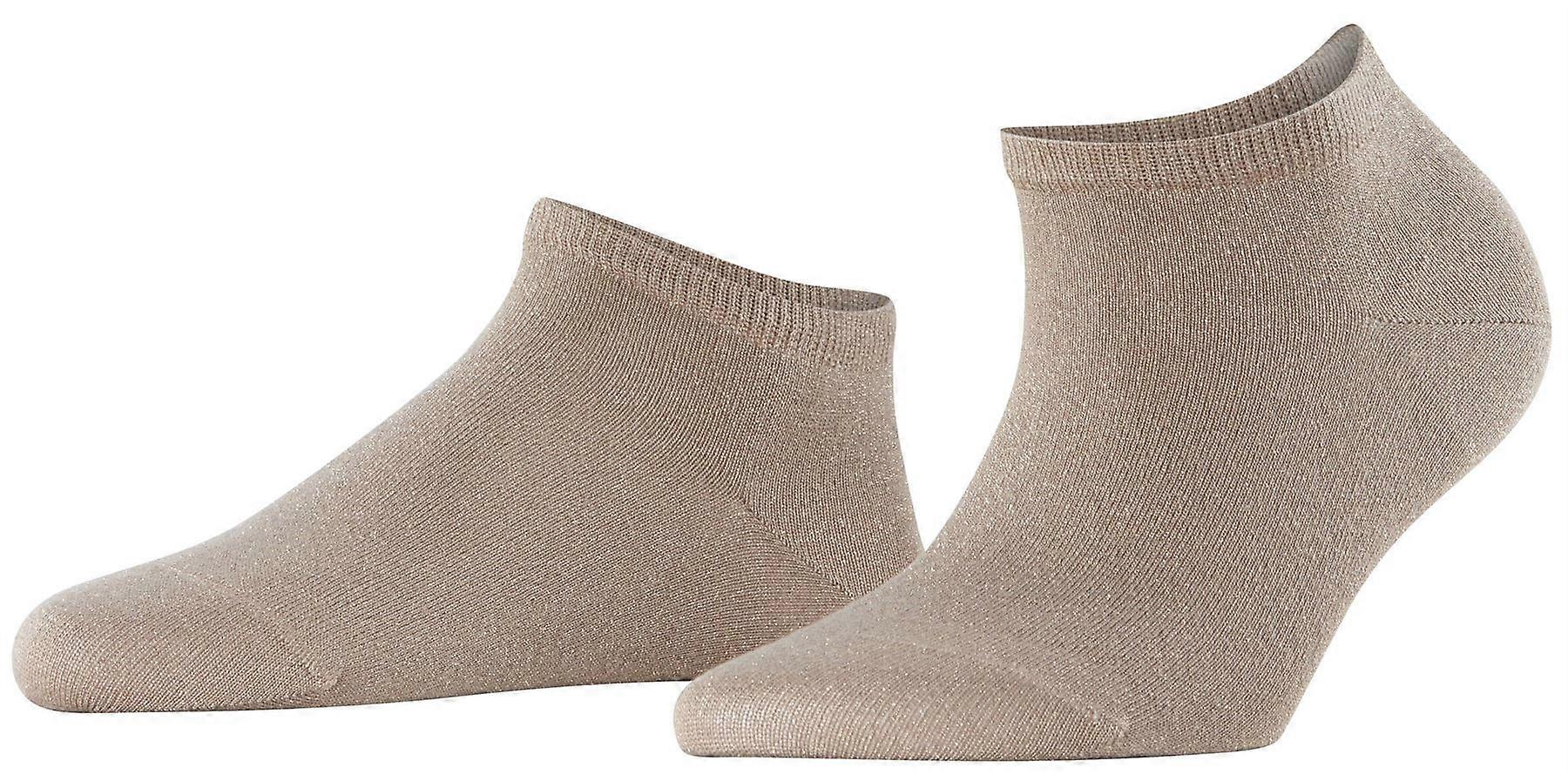 Falke Shiny Sneaker Socks - Nude Beige