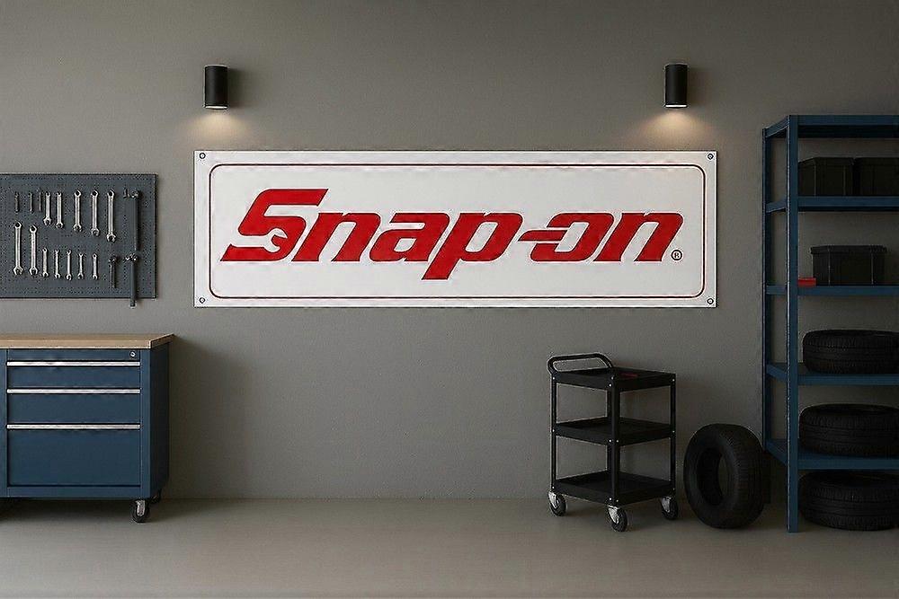 Rode Snap-On Tools monteursvlag HF0391