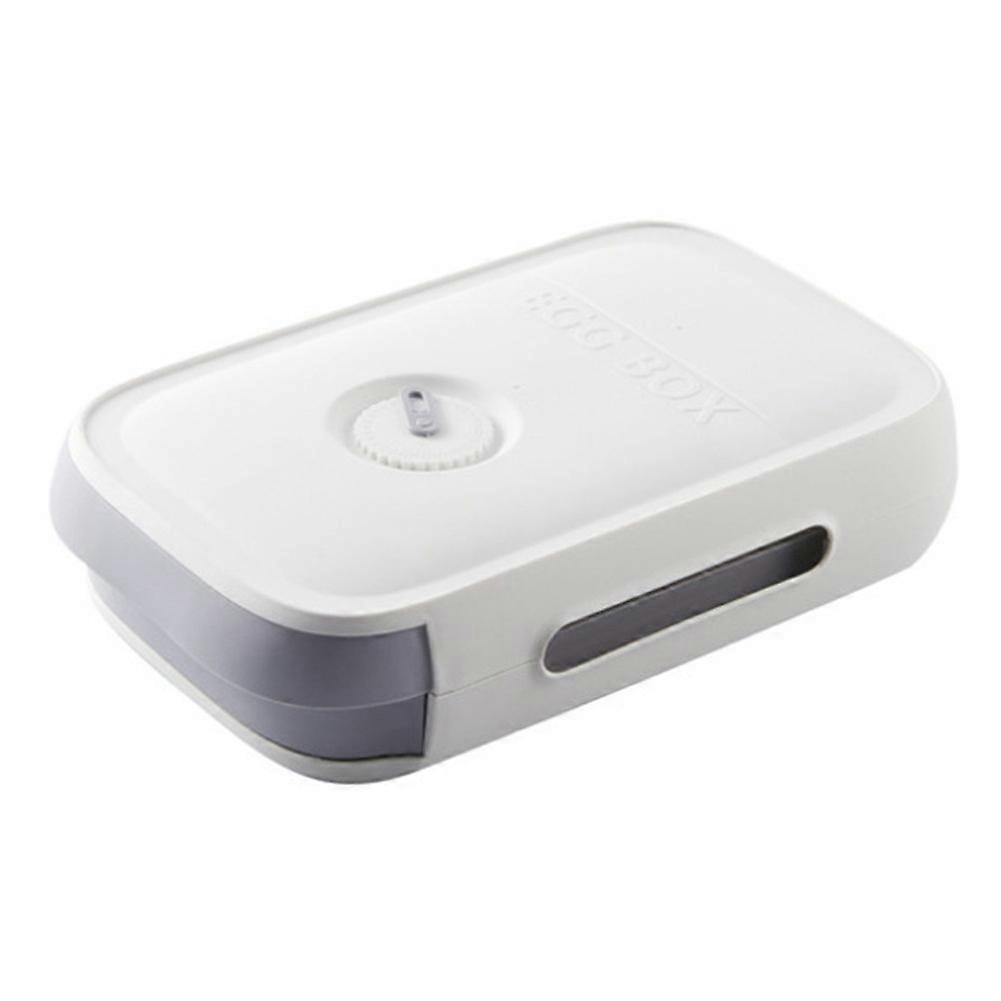 Drawer Type Refrigerator Egg Storage Box, with Date Reminder,Stackable Plastic Egg Tray for Kitchen
