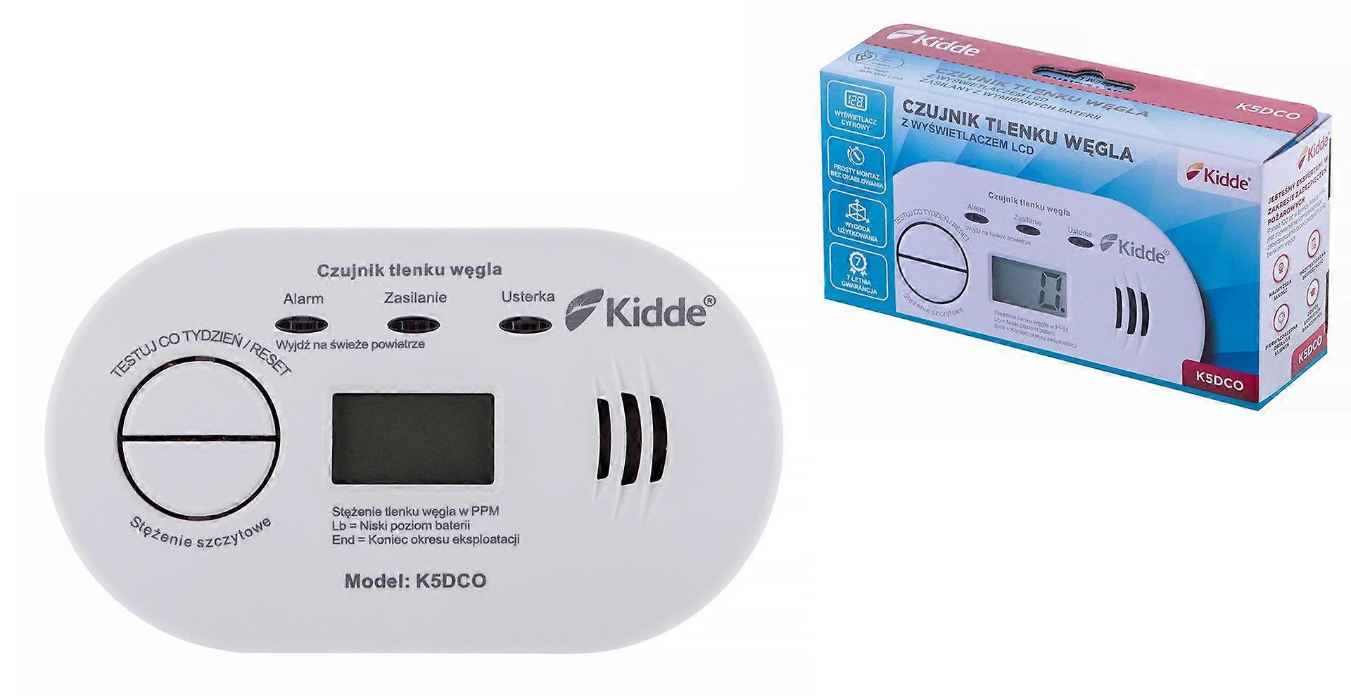 Détecteur de monoxyde de carbone Kidde K5dco