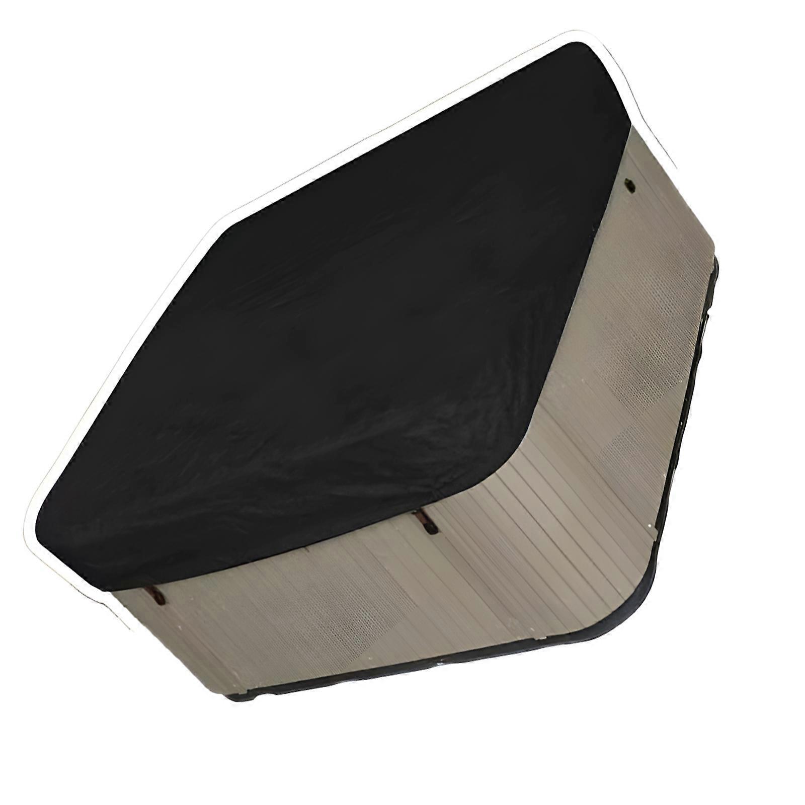 Lightweights Easy to Install Square Pool Cover with Drawstring for Secure and Compacts Storage  2