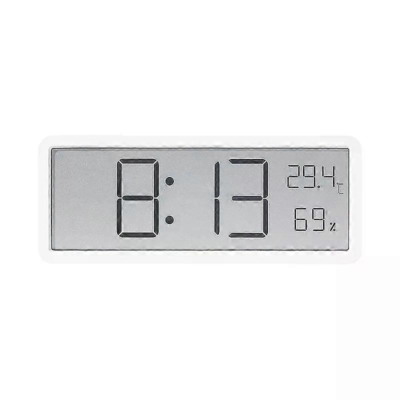 LCD Screen Digital Wall Clock Time Temperature Humidity Time Display Electronic Clock Desktop Digital Clock Battery Powered