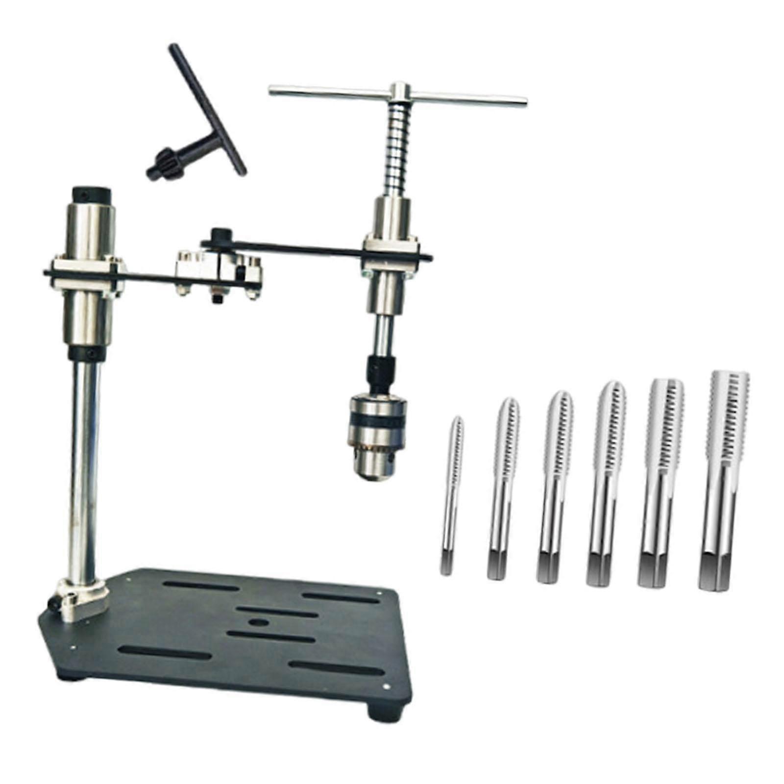 Manual Vertical Tapping Tool Easy to Use Shops Precision Sturdy Tabletop