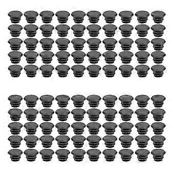 100Pcs Tapones de manillar de bicicleta de montaña Tapones de extremo de manillar de bicicleta de carretera Tapas de manillar Empuñadura de plástico B