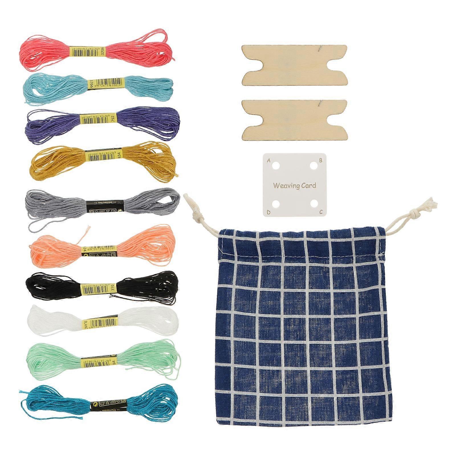 Weaving Tools Storage Bag for Weaving Use 1Set Including Shuttles