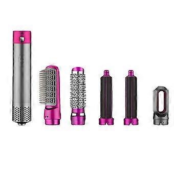 Paddle Brush for Blow Dryer with Volumizing Brush and Styling Nozzle, 5-in-1 Hair Tool with Negative Ion Technology and Ceramic Coating for
