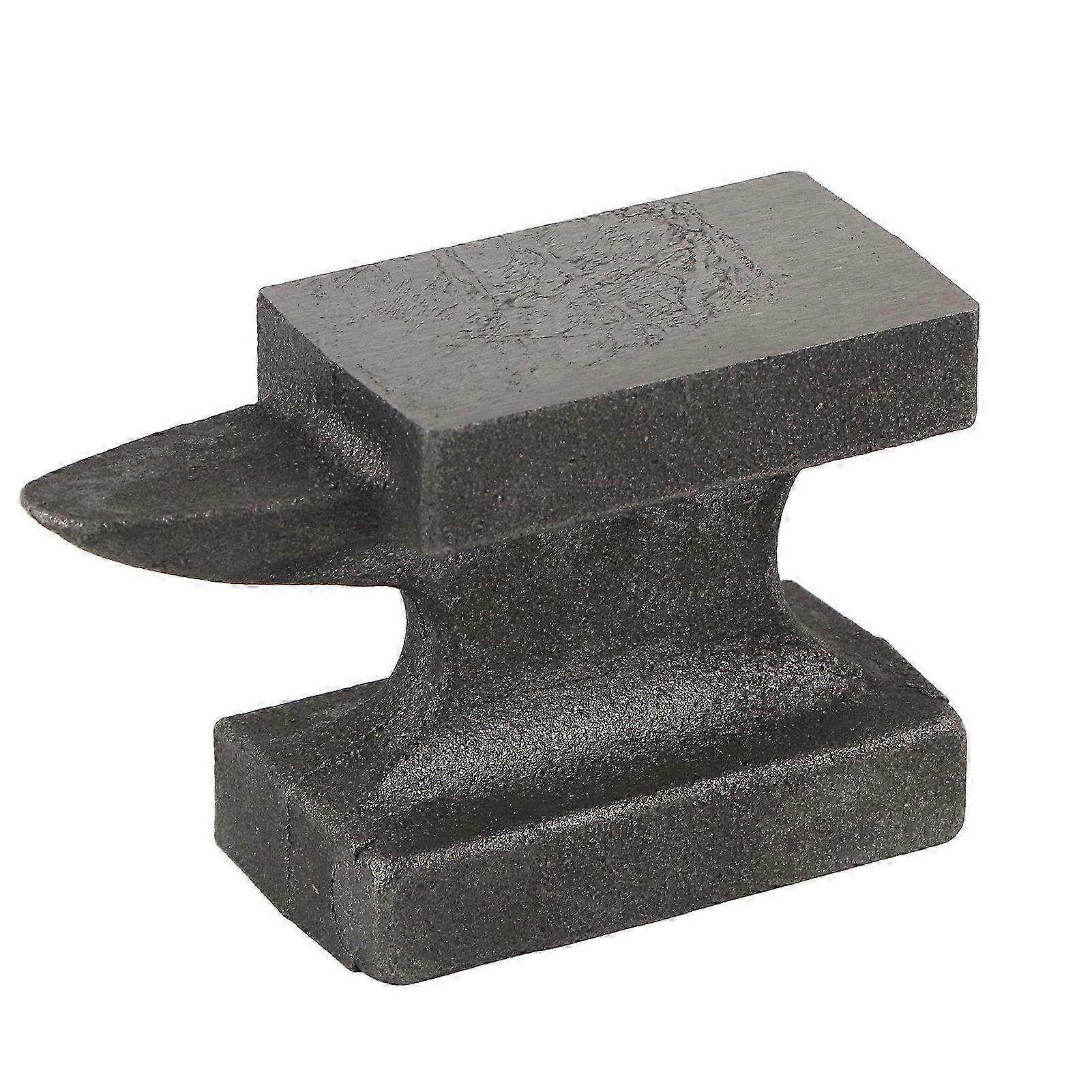 Anvil Horn Cast Iron 1lb Bench Rustproof High Hardness compatible withging Tool compatible with Smithing