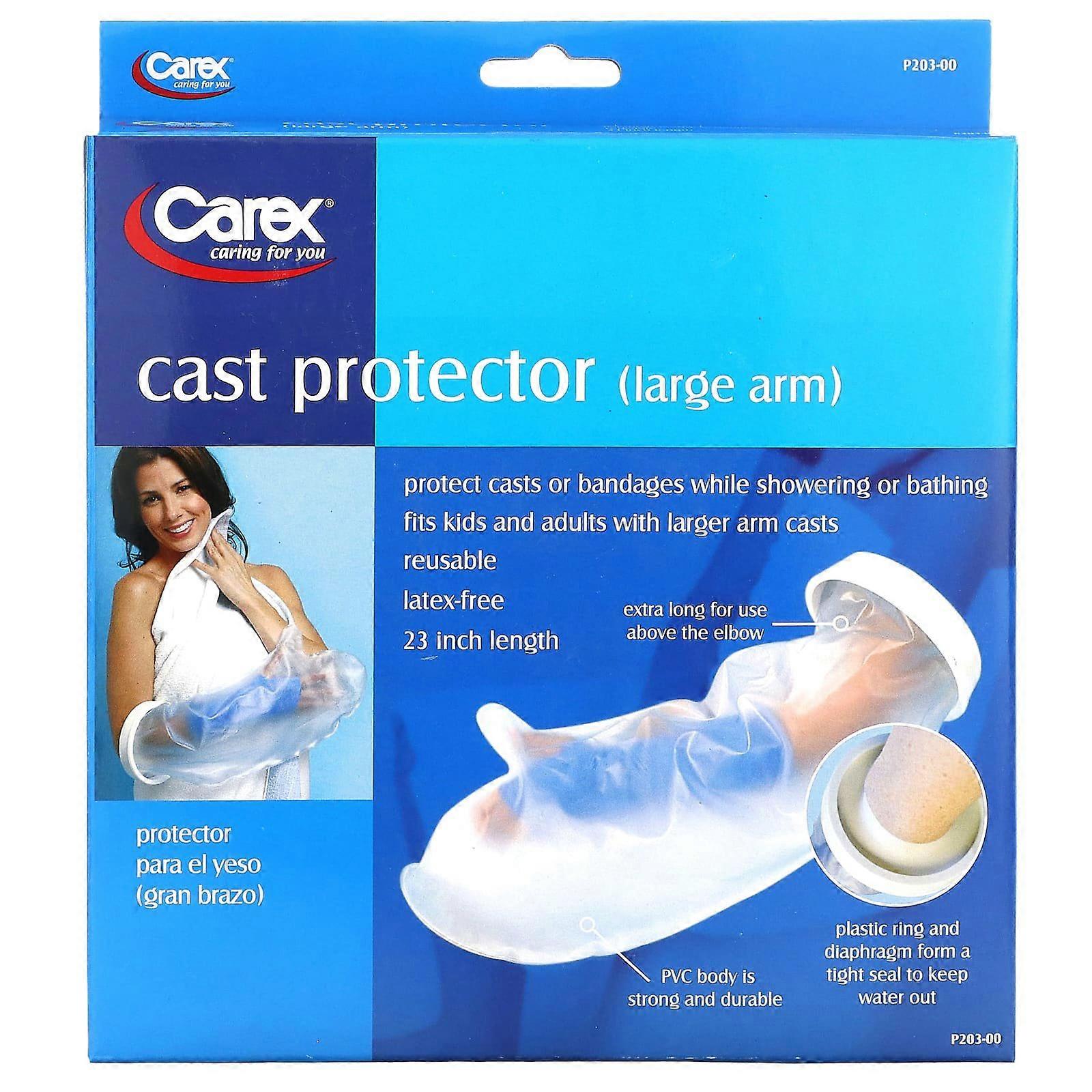 Carex, Cast Protector, Large Arm, 1 Protector, 2-Pack