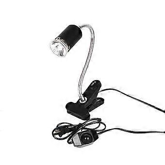 Reptile Tortoise Basking Spot Lamp 360 Rotatable Turtle Heating Light