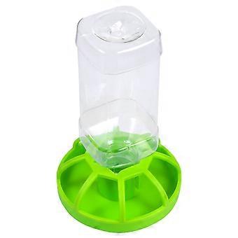 Automatischer Wasserspender für Reptilien, grüner Napf, 3-teilig