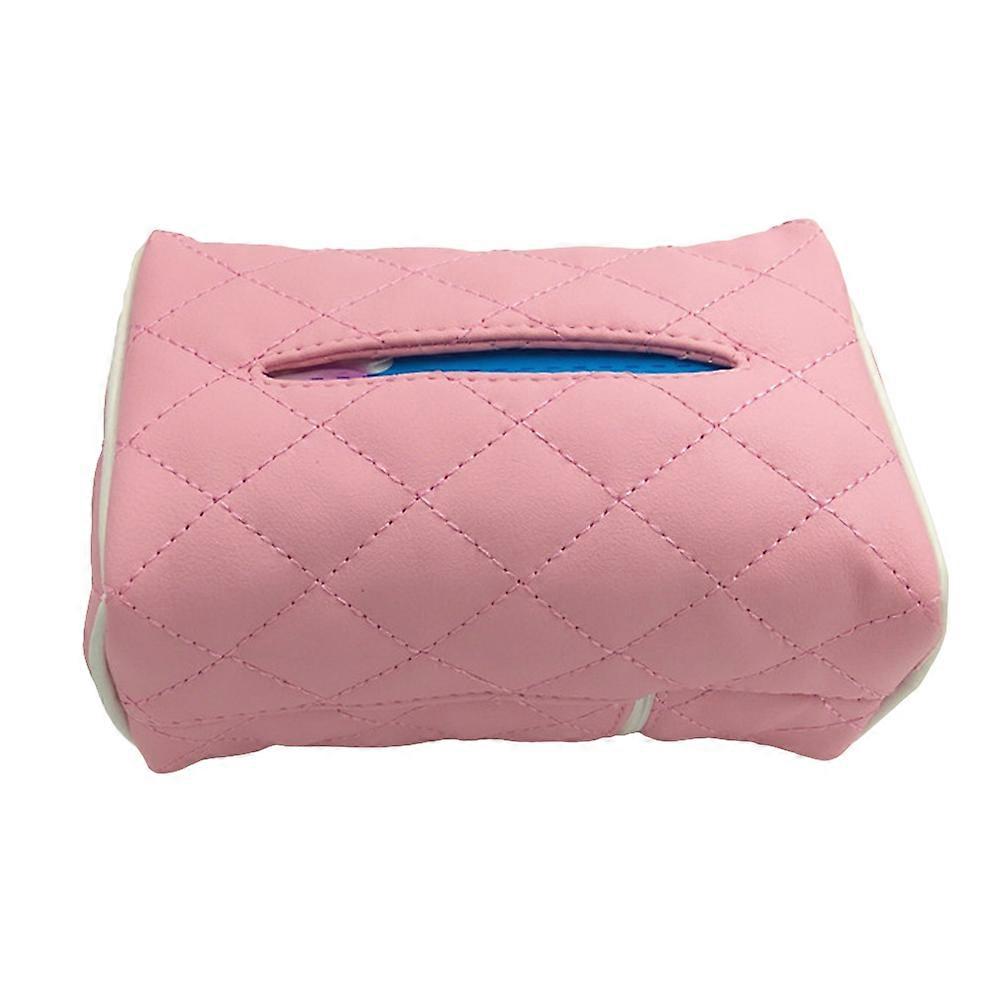Car Paper Storage Box Tissue Holder for Car Use with Easy Installation