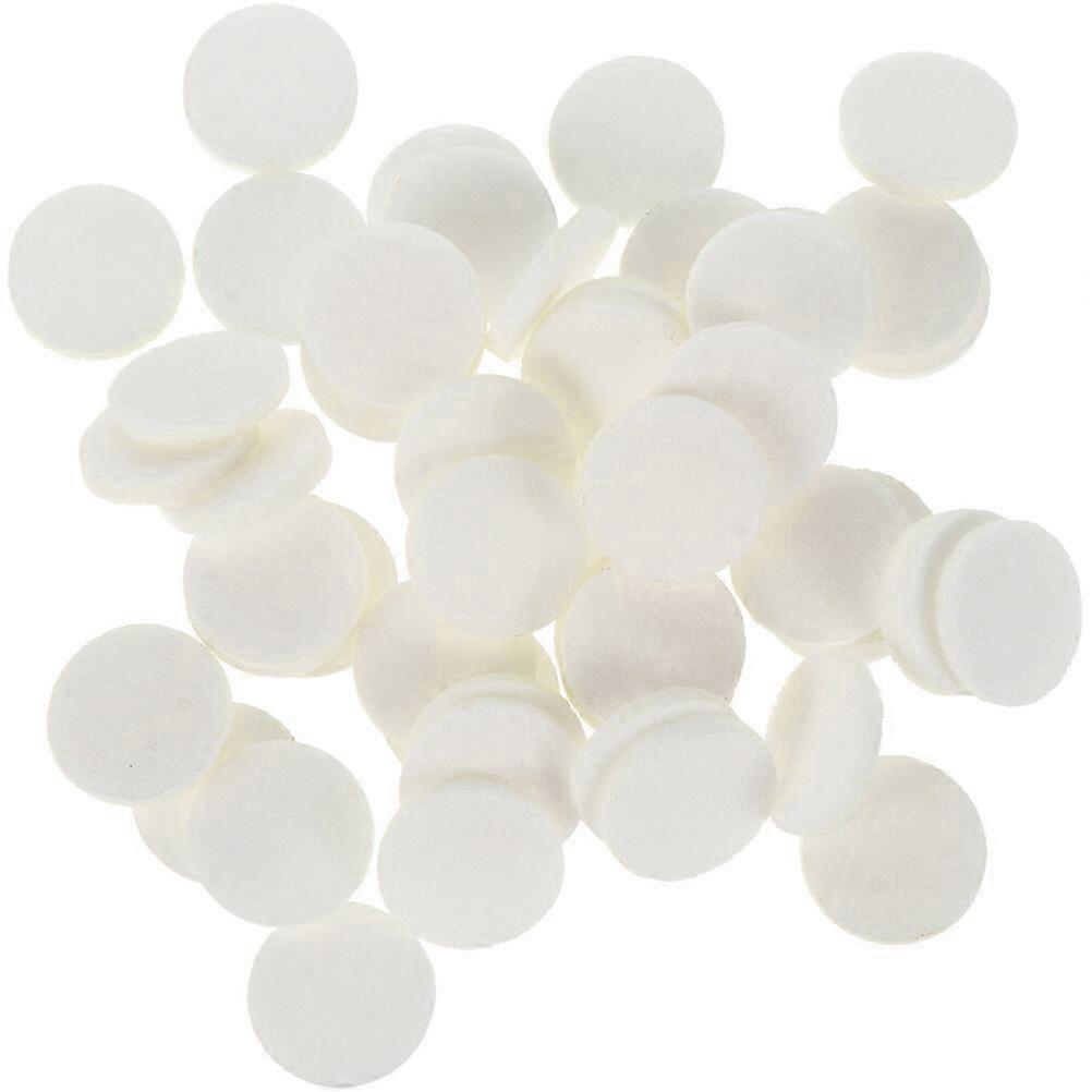 100Pcs Household Diffuser Pads Replaceable Aromatherapy Pads Cotton Essential Oil Pads