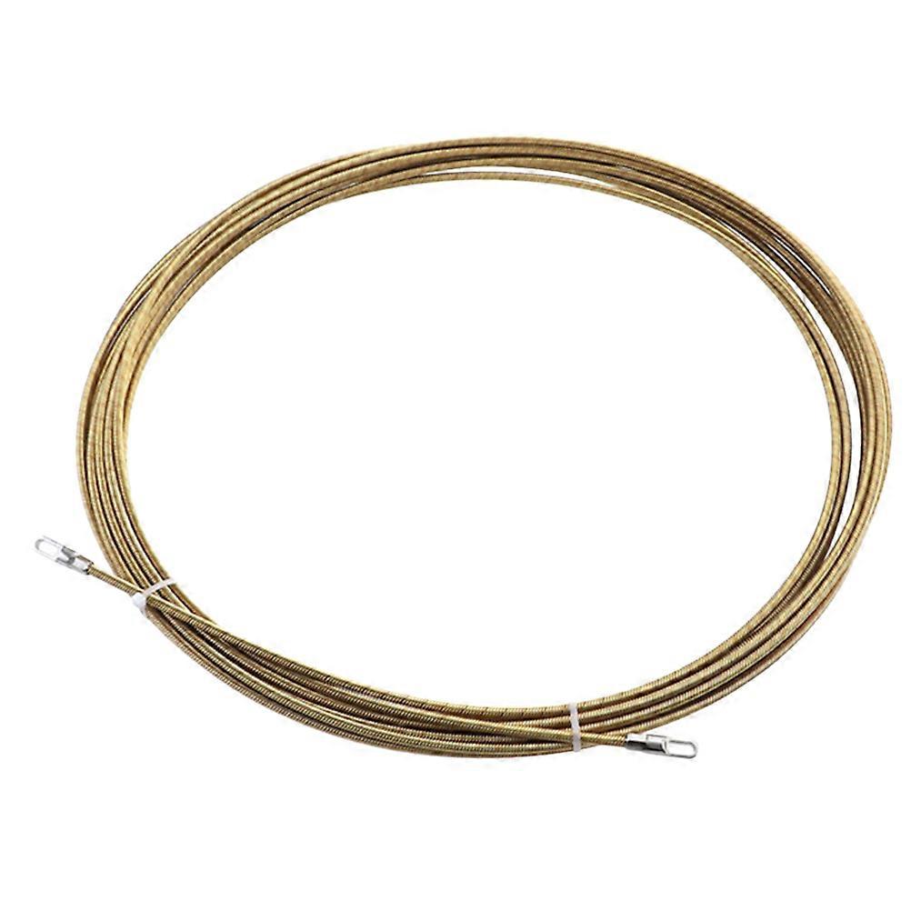 Metal Threader Electrical Cable Puller for Cable 5M Durable Golden Wire Tool