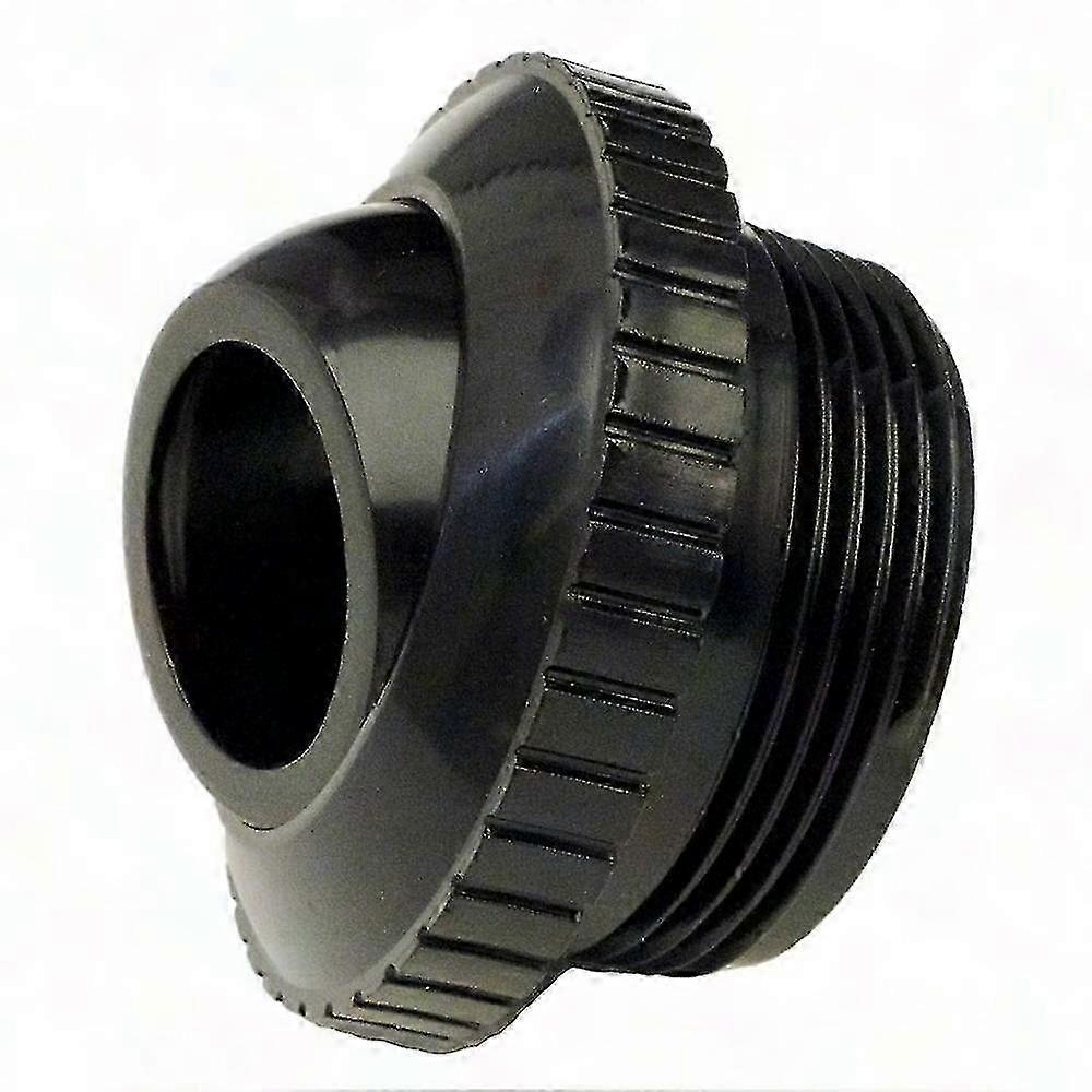 Black 1.5" MIP to 1" Hydrostream Inlet Adapter Fitting