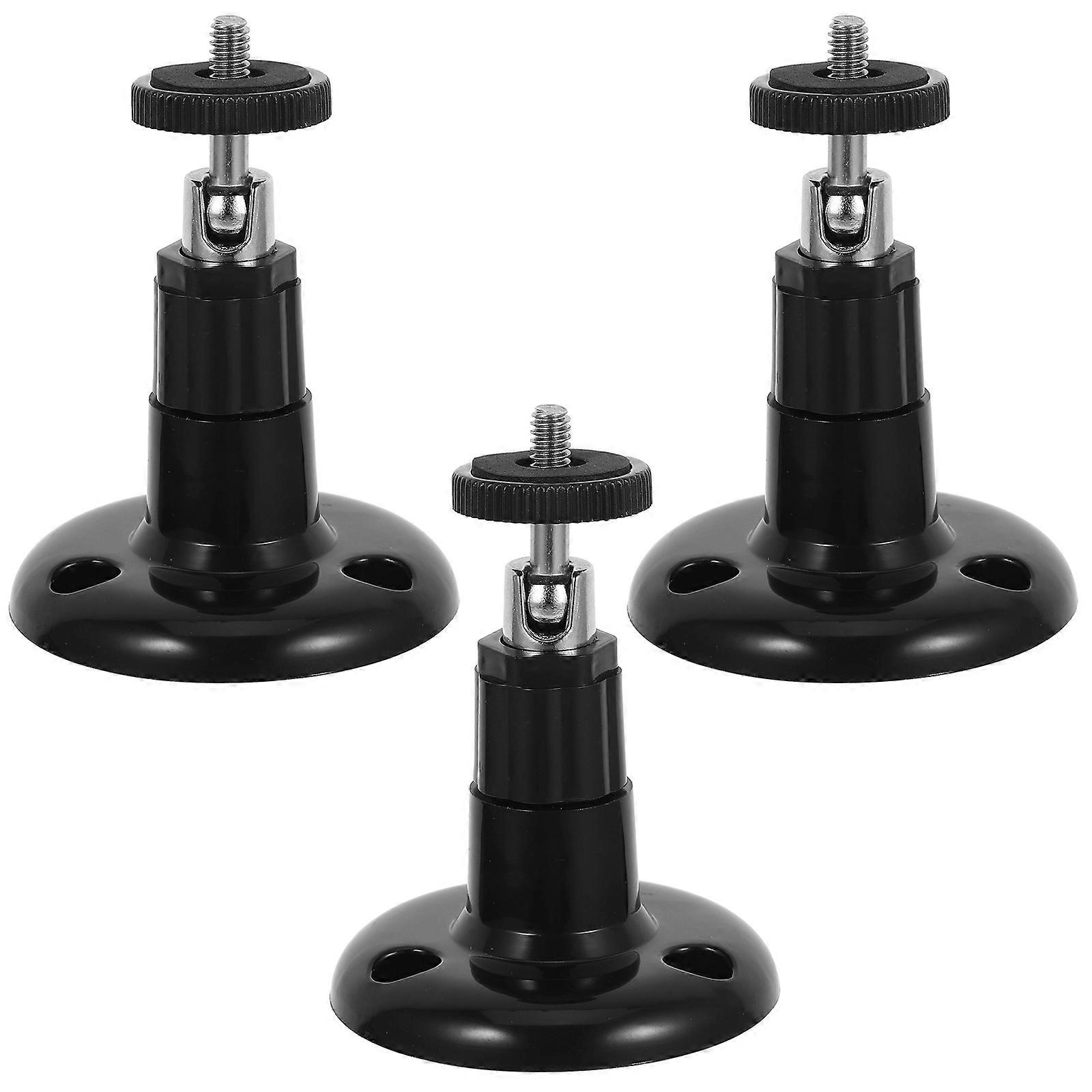 3Pcs Wall Camera Bracket Camera Holder Wall Camera Holder Security Camera Wall Shelf