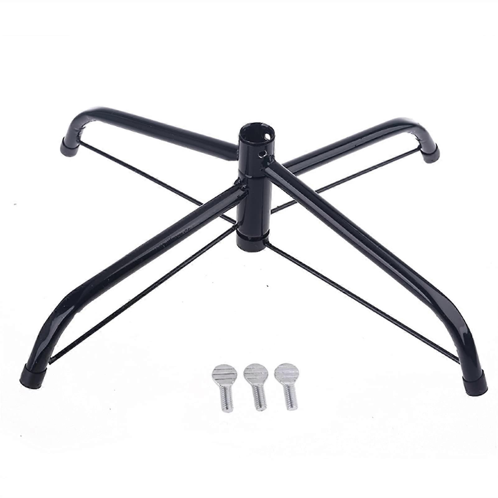 Foldable Iron Christmas Tree Stand Base, AntiSlip Stable Bracket with Multiple Size Options 35