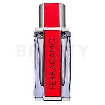 Salvatore Ferragamo Ferragamo Rødt Læder Eau de Parfum til mænd 50 ml