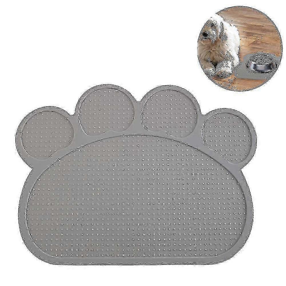 Köpek Pençesi Silikon Plasematlar (gri)