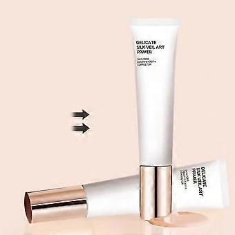 Delicate Silk Veil Art Primer, Skin Pore Cover Smooth Corrector, Primer for Face Before Makeup, Oil Control Invisible Pore Primer Concealer, Lazy Tone