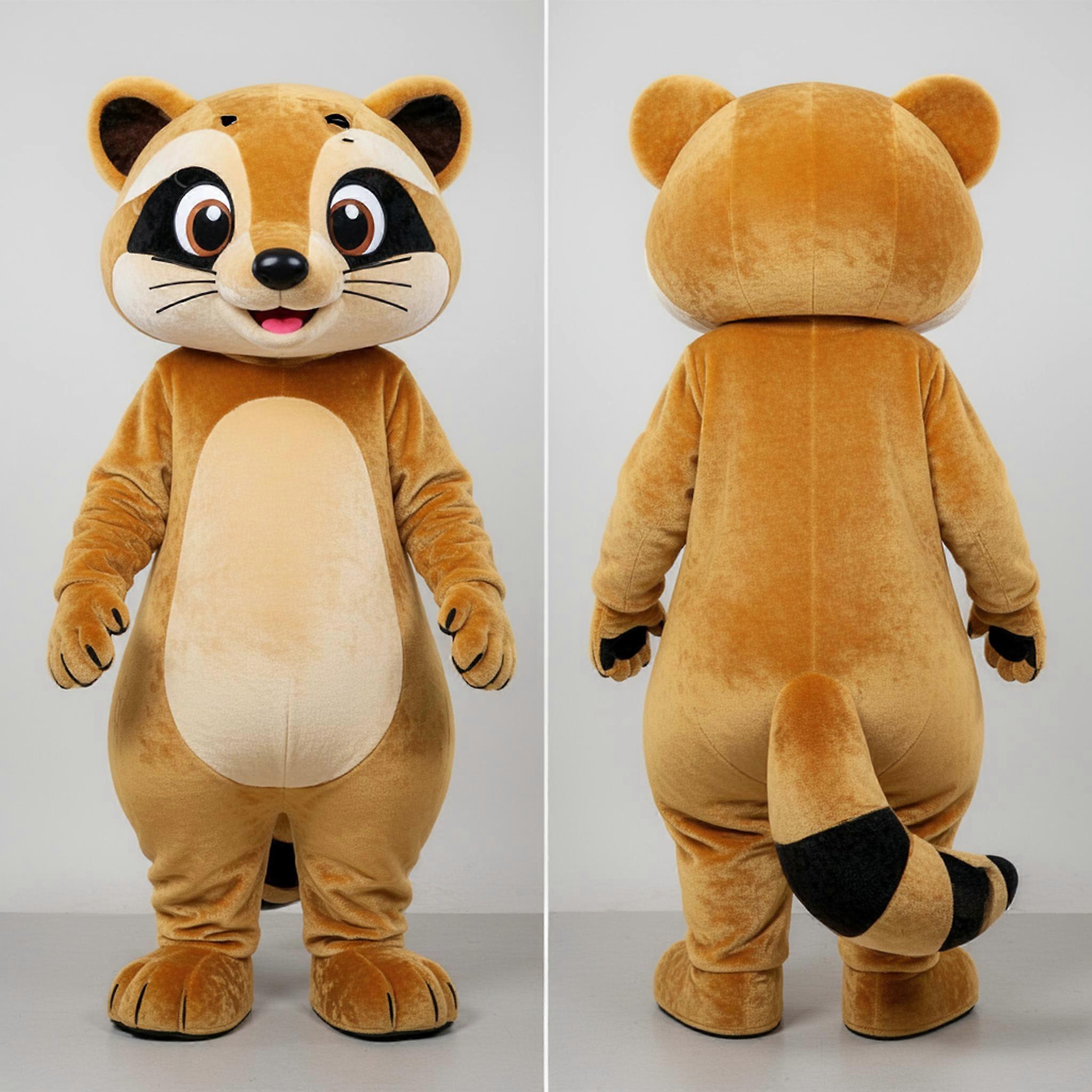 MASTICOT Golden Plush Civet Mascot