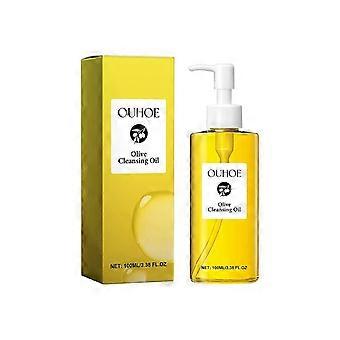 Olive Cleansing Makeup Remover Oil - Deeply Cleanses, Moisturizes, Brightens Skin