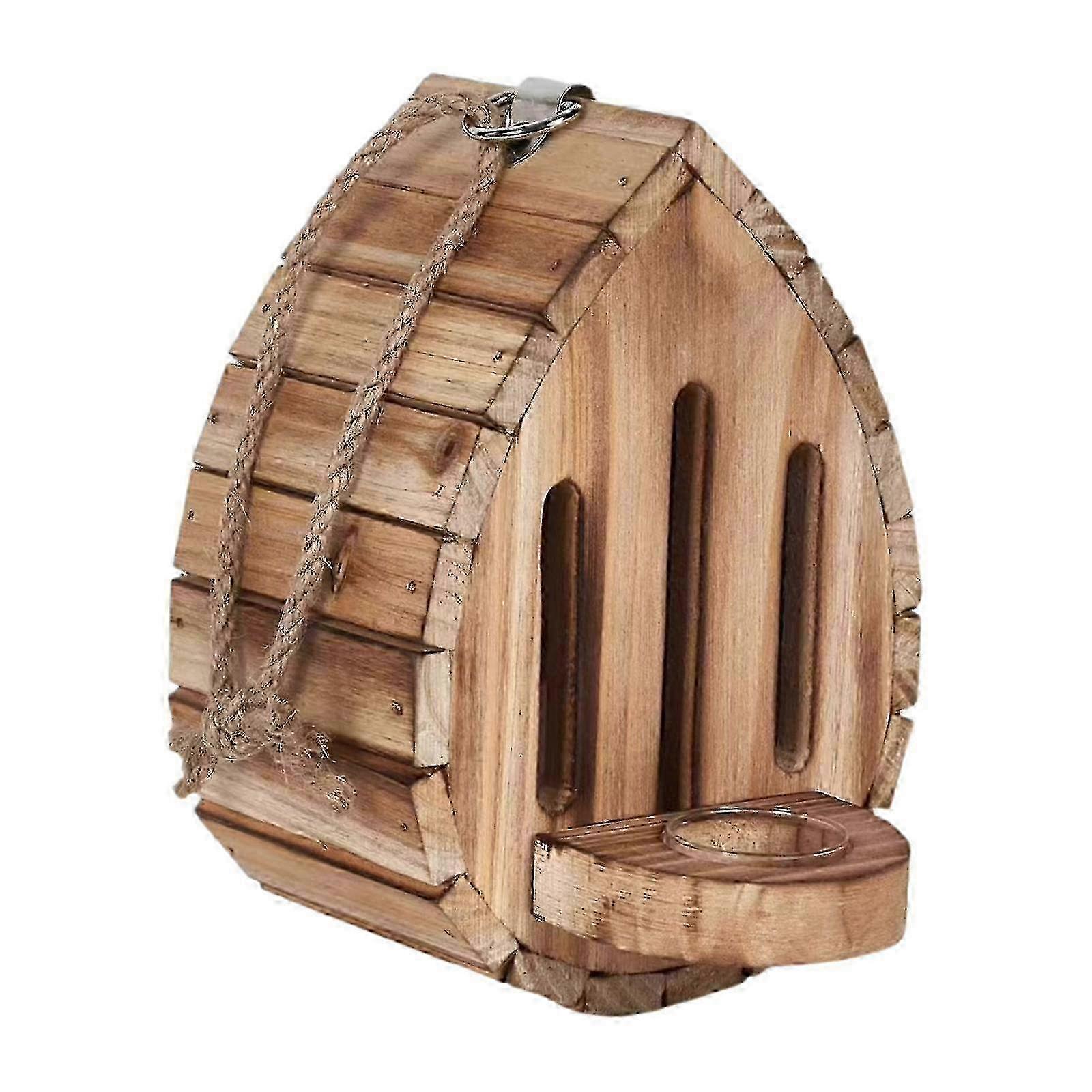 Rustic Solid Wood Butterfly Nesting Box