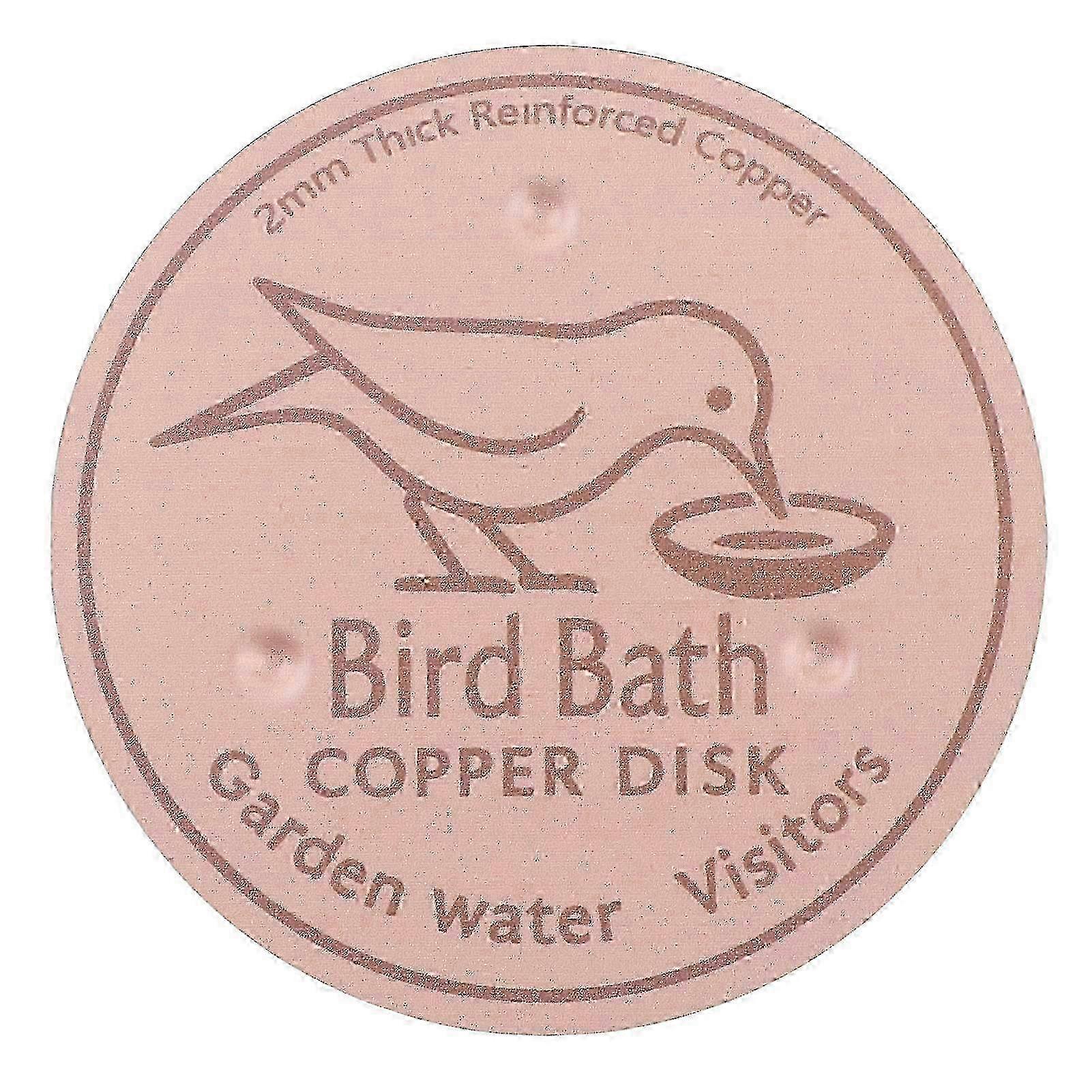 1mm Pure Copper Birdbath Disk