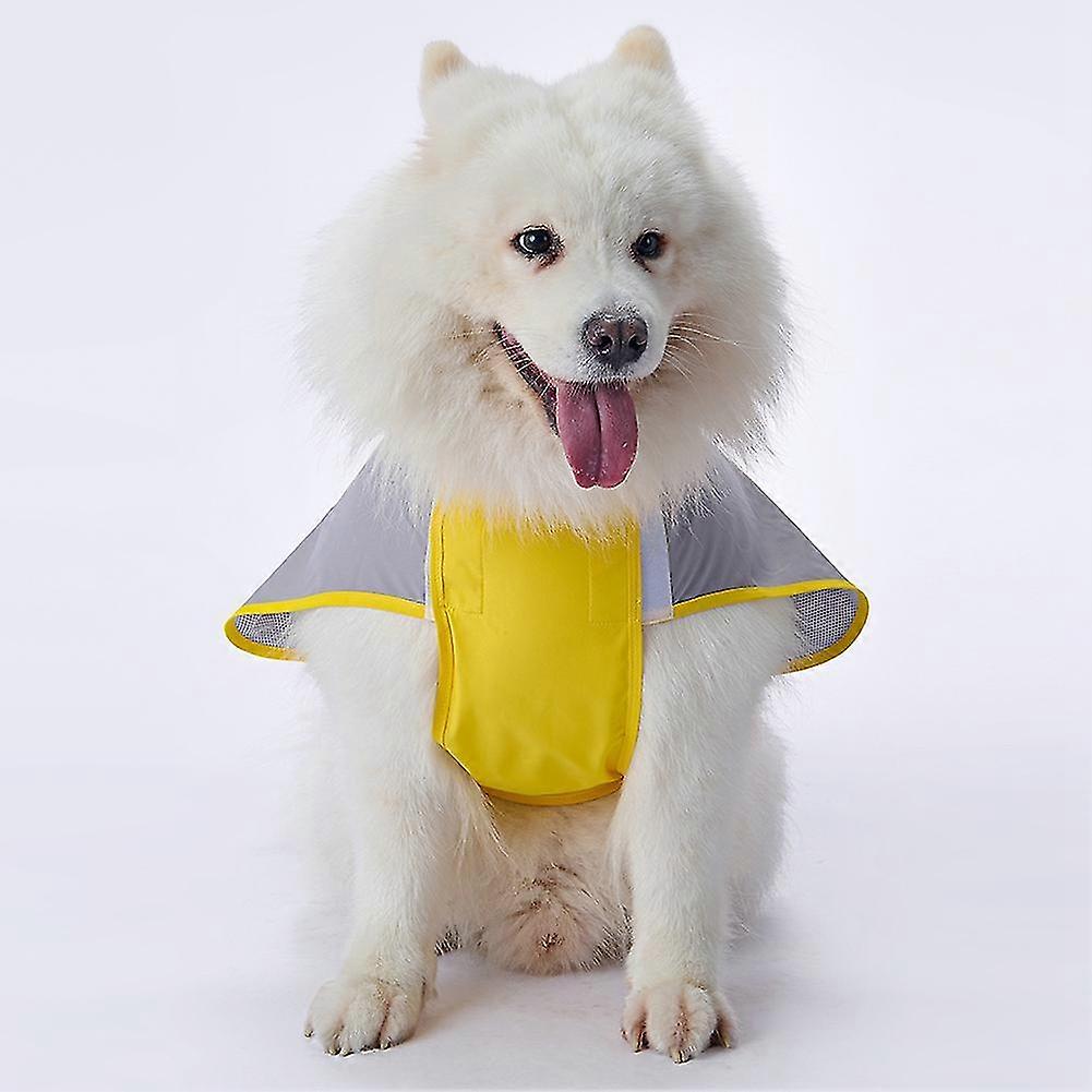 Urban-Safe Waterproof Dog Raincoat