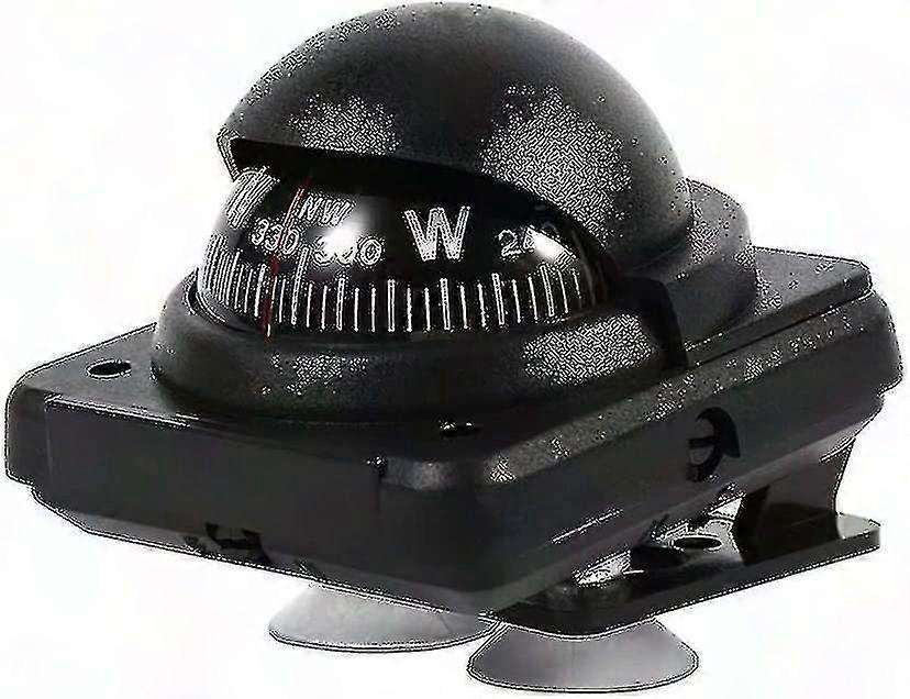 Portable Car Compass - Multi-Function Dashboard Compass for Outdoor & Vehicle Navigation