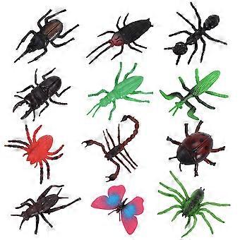 Insect Model Toy for Kids Playing with 12Pcs Educational Science Models