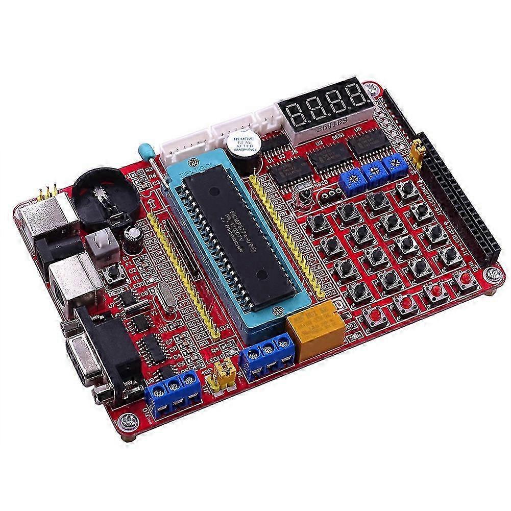 PIC MCU Development Mini System PIC Development Board +for Microchip PIC16F877A + USB Cable_aa