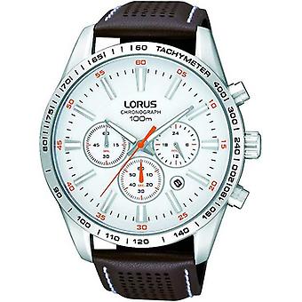 Lorus Montres Quartz Analog Montre homme avec bracelet Cowhide RT389BX9