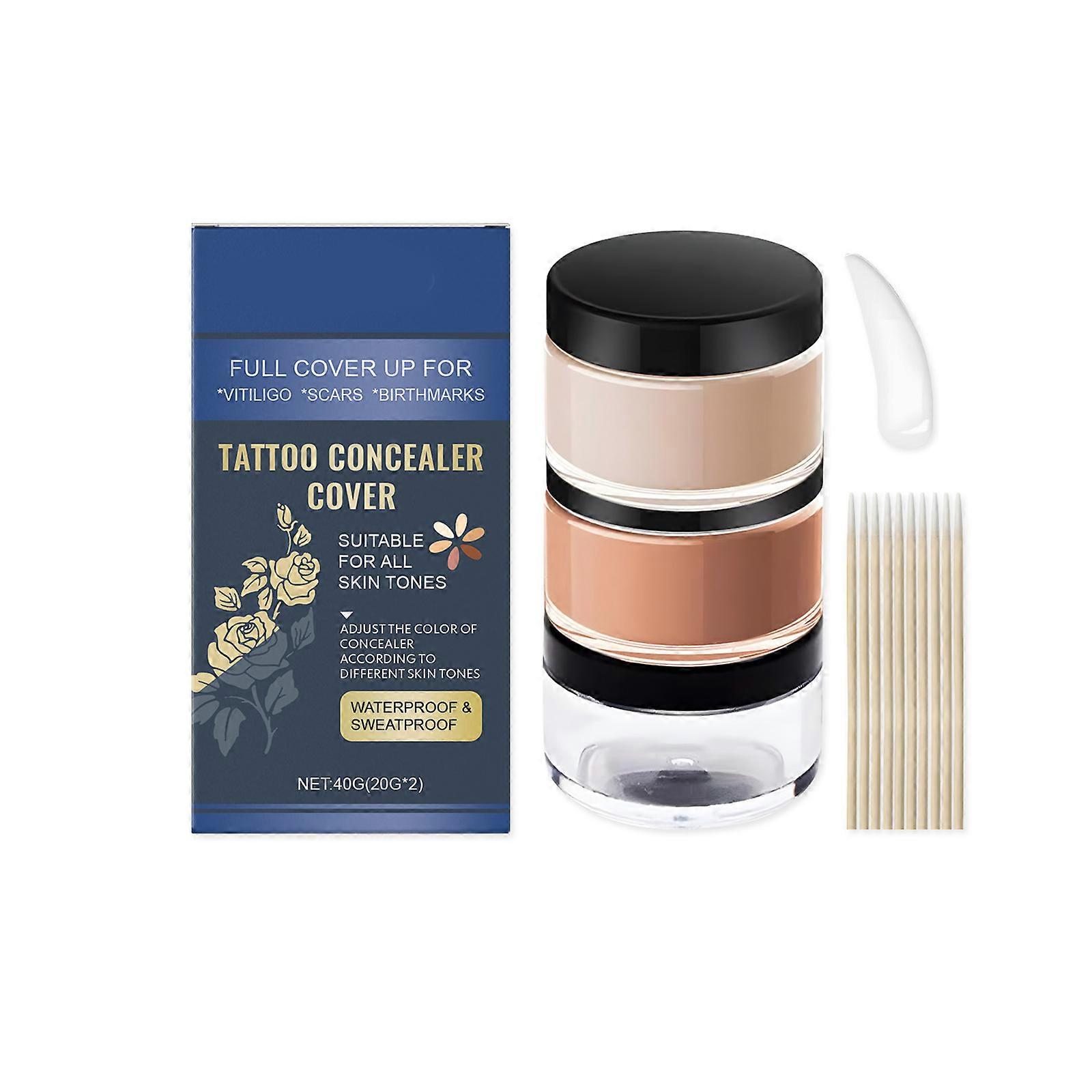 Buildable Coverage Design Hiding Cream With Smooth Blendable Texture For Even Look Multicolor