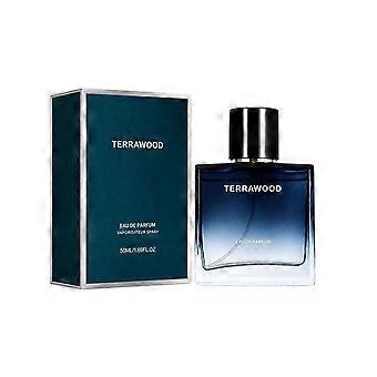 Mens Cologne 50ml Fresh Woody Fragrance Spray for Daily Personal Scent and Grooming