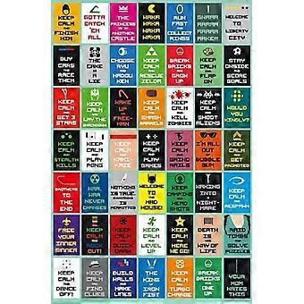 Keep Calm : Gaming Stress-Relieving Puzzle BD-5638