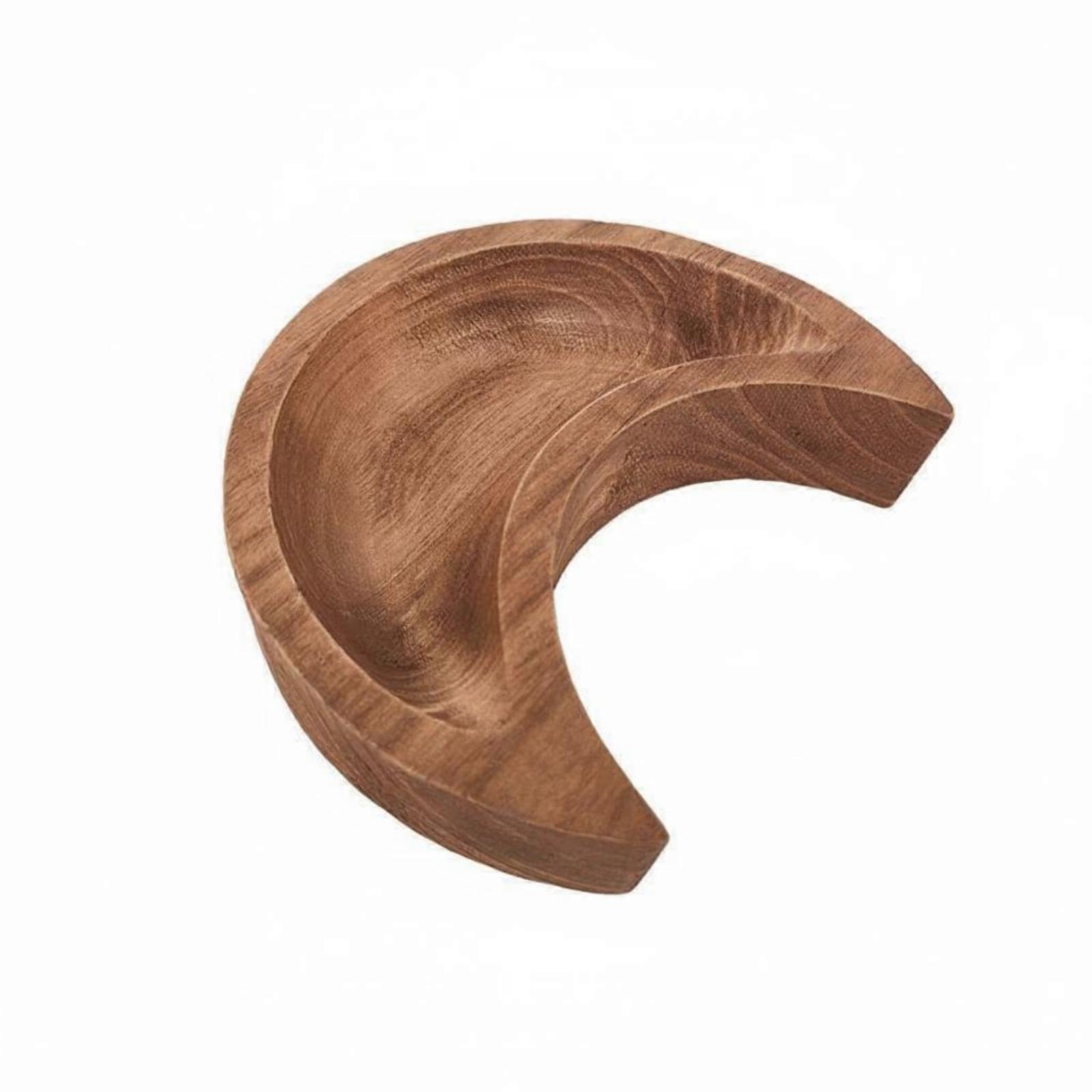 Moon-Shaped Tray Versatile Moon Tray Decorative Display Dish for Tabletop,