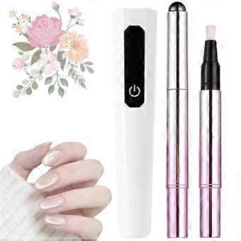 Manipen Cat Eye Nail Magnet Tool Set for Magnetic Gel Polish Designs Portable manicure tool,shapes cat eye effects,easy DIY nail art for home_yzae