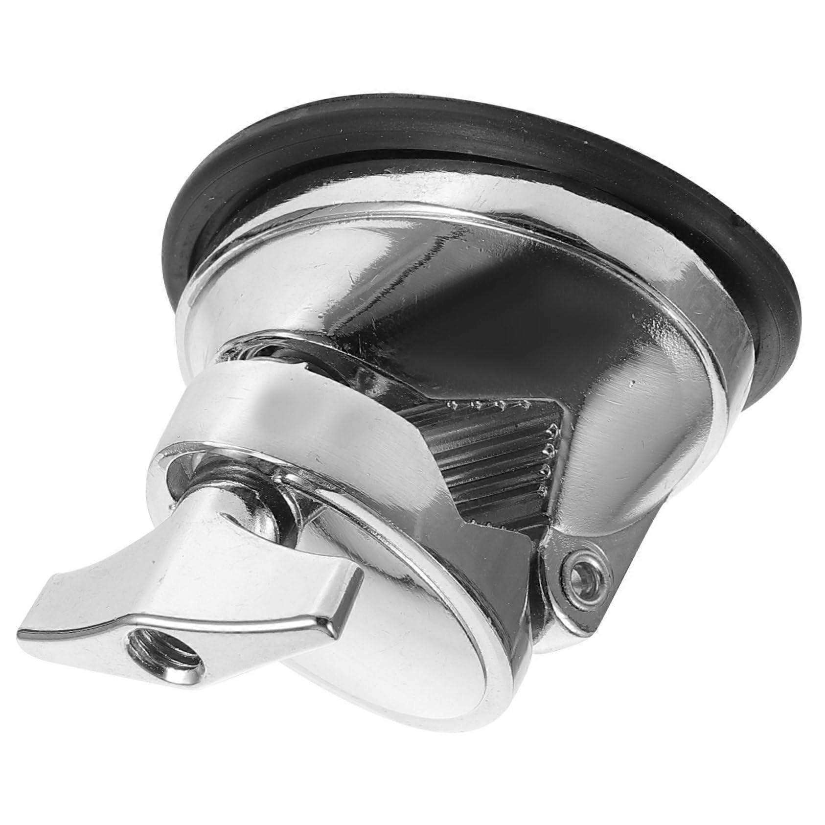 Drum Hardware Floor Tom Leg Mount Bracket, Durable Plated Replacement for Stable Drum Support