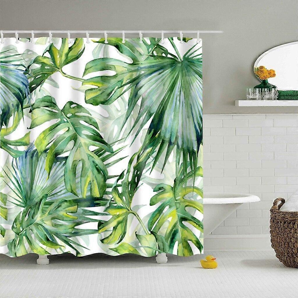 Washable Waterproof Polyester Shower Curtain