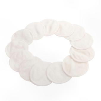 Reusable Bamboo Fiber for Face Cleaning, Makeup Remover Pads, 60-Piece Set