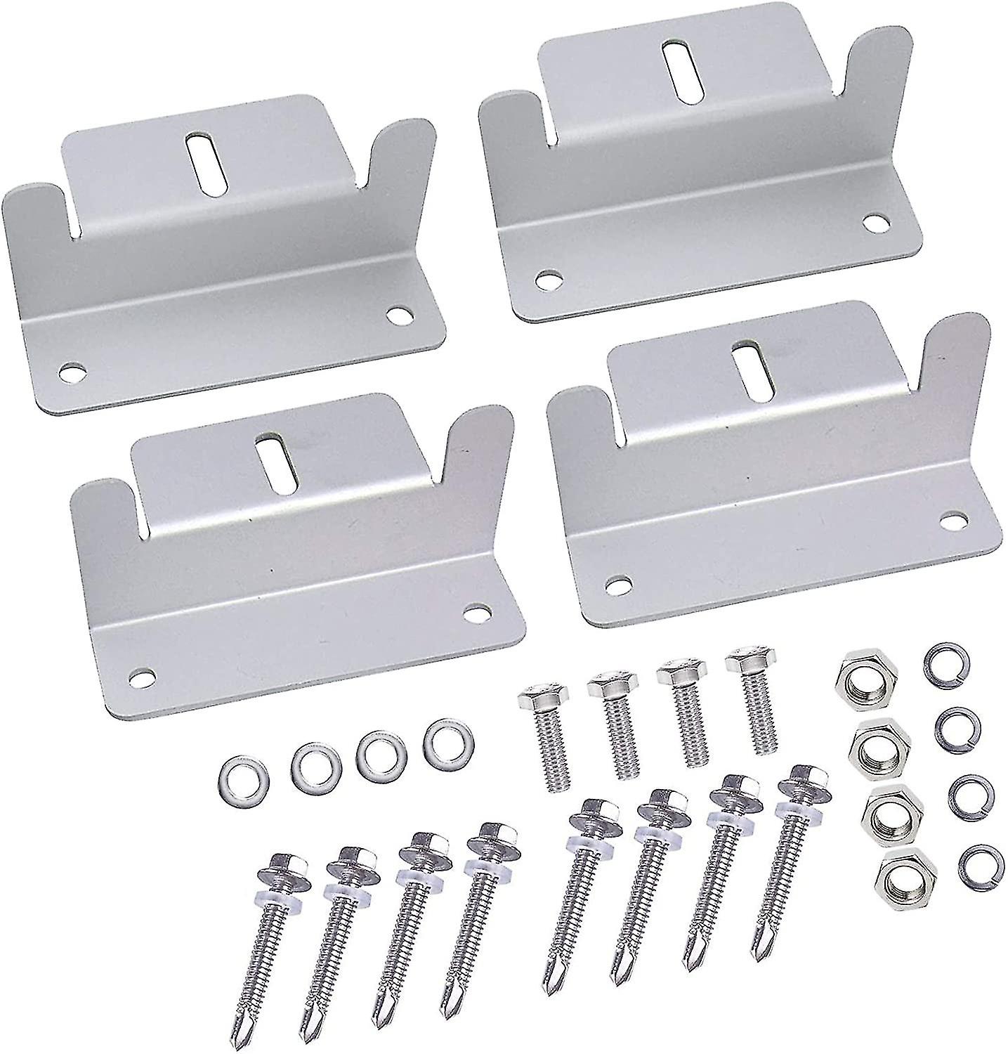 Solar Module Bracket For Mounting Solar Panel Roof Mounting Bracket With Nuts And Screws
