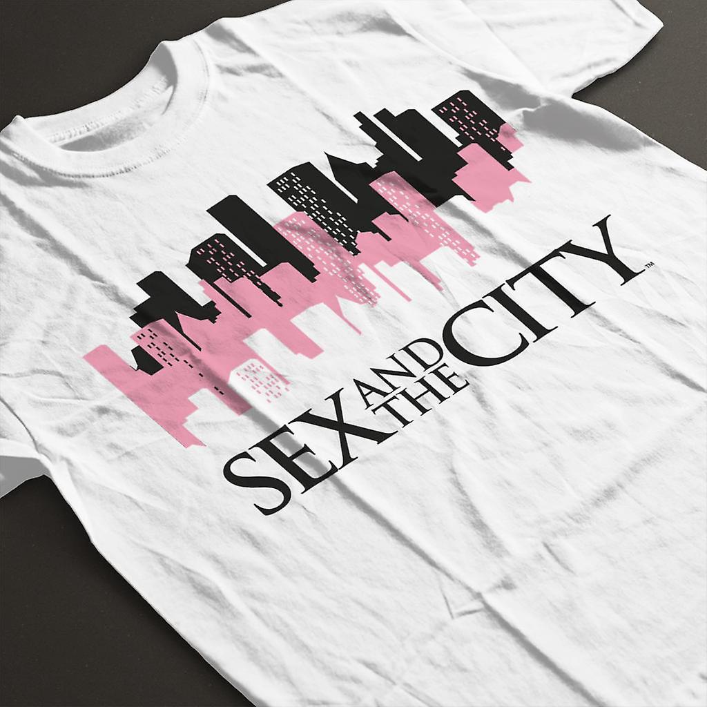 Sex and The City Logo City Lights Women's T-Shirt | Fruugo US