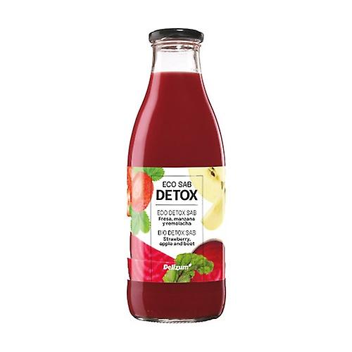 Organic Sab Detox Organic Juice 750 ml (Strawberry - Agave - Apple - Beet)