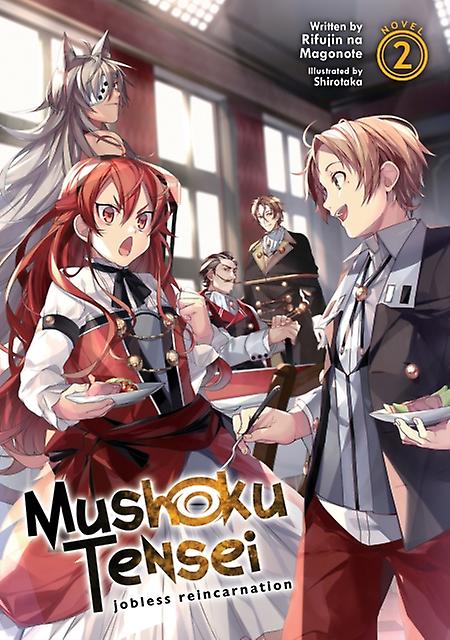 Mushoku Tensei Jobless Reincarnation Light Novel Vol. 2 by Rifujin Na Magonote Paperback Book