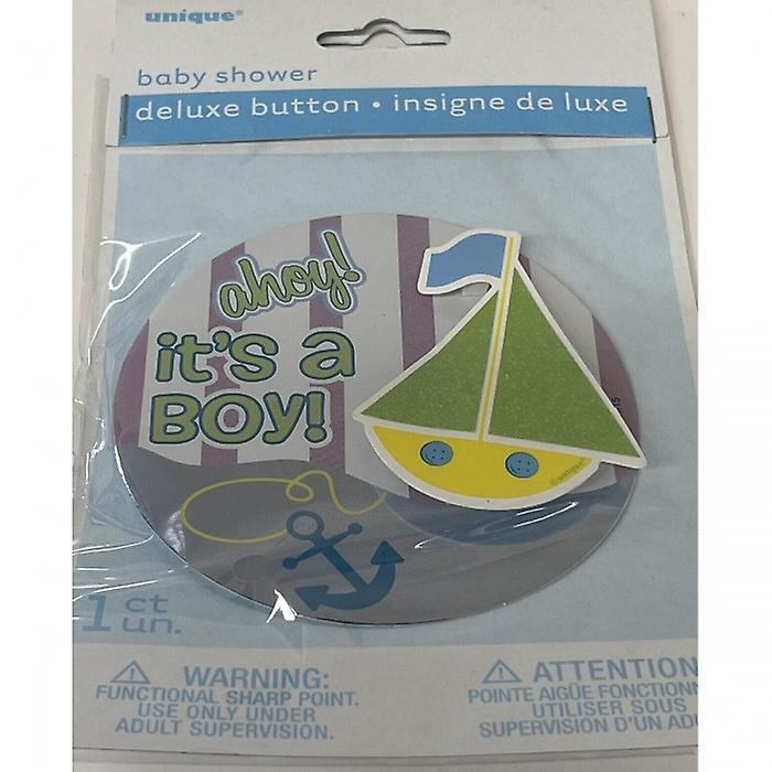 Unique Party It's A Boy Baby Shower Party Badge