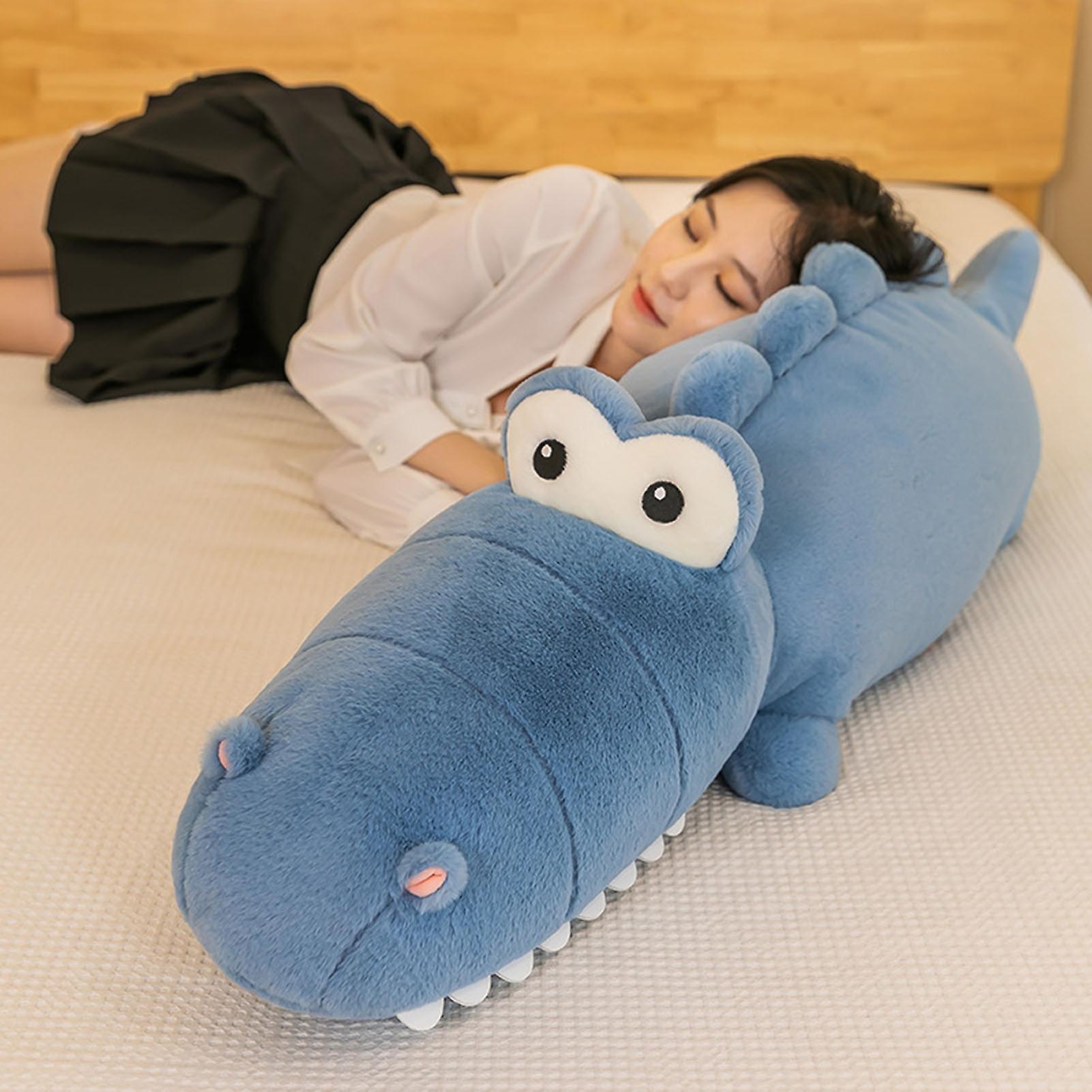 Cute Crocodile Plush Toy Stuffed Pillow Soft Comfortable Skin-friendly Plush Toy For Children Girls Gift Decoration Collection