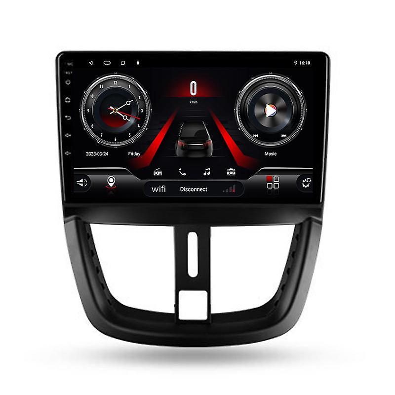 Android GPS Car Radio For Peugeot 207 2006 - 2015 Stereo Multimedia Video Player DSP CarPlay