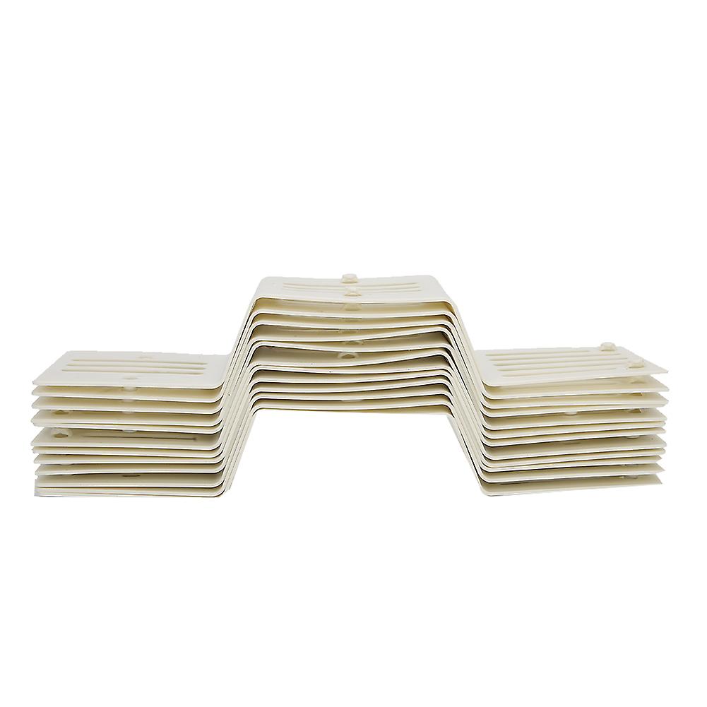 12pcs Drawer Divider Storage Shelves Household Storage Organizer Partition Underwear Drawer BoardBeige