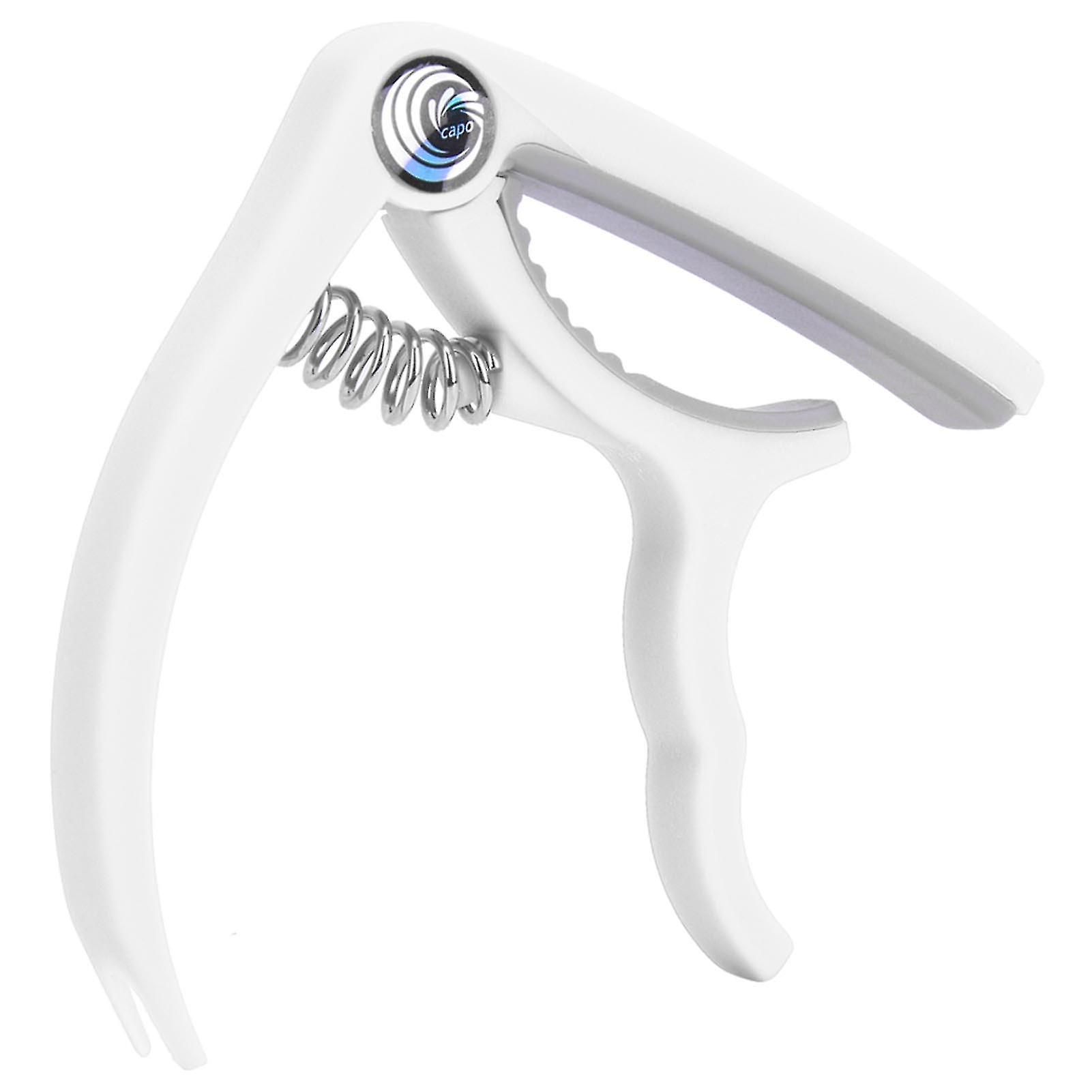 Plastic Bridge Pin Puller for Guitar Bass Ukulele Capo 4-6 String White