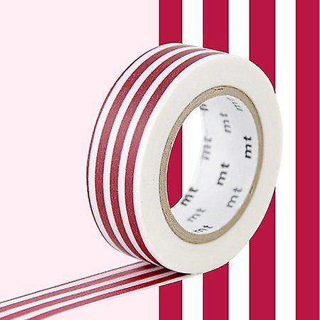 Masking tape lines - Red - 1,5 cm x 7 m